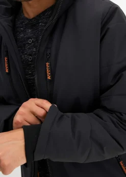 Best wattierte Funktionsjacke, wasserabweisend Herren Große Größen|Outdoorbekleidung