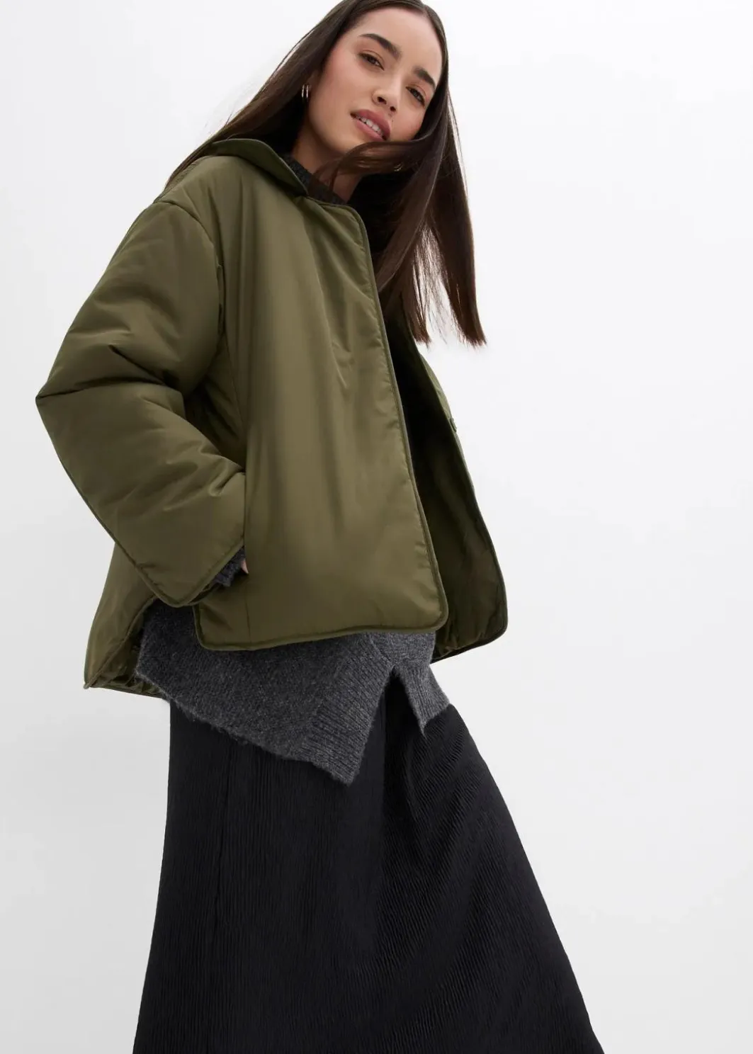 Damen bonprix Jacken & Mäntel|Bekleidung·Hosen|Wattierte Jacke