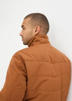 Outlet wattierte Softshelljacke in Blousonform Herren Jacken & Mäntel|Outdoorbekleidung