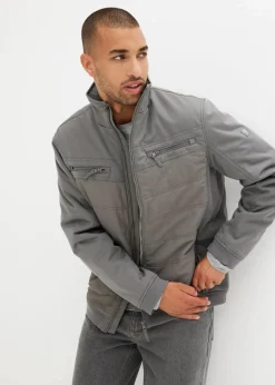 New wattierte Softshelljacke in Blousonform Herren Große Größen|Outdoorbekleidung