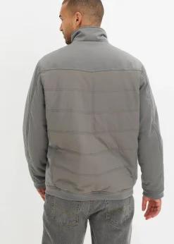 New wattierte Softshelljacke in Blousonform Herren Große Größen|Outdoorbekleidung