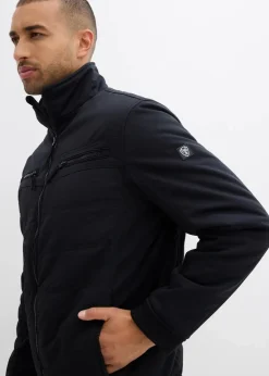 Herren bonprix Jacken & Mäntel|Outdoorbekleidung|wattierte Softshelljacke in Blousonform