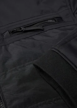 Herren bonprix Jacken & Mäntel|Outdoorbekleidung|wattierte Softshelljacke in Blousonform