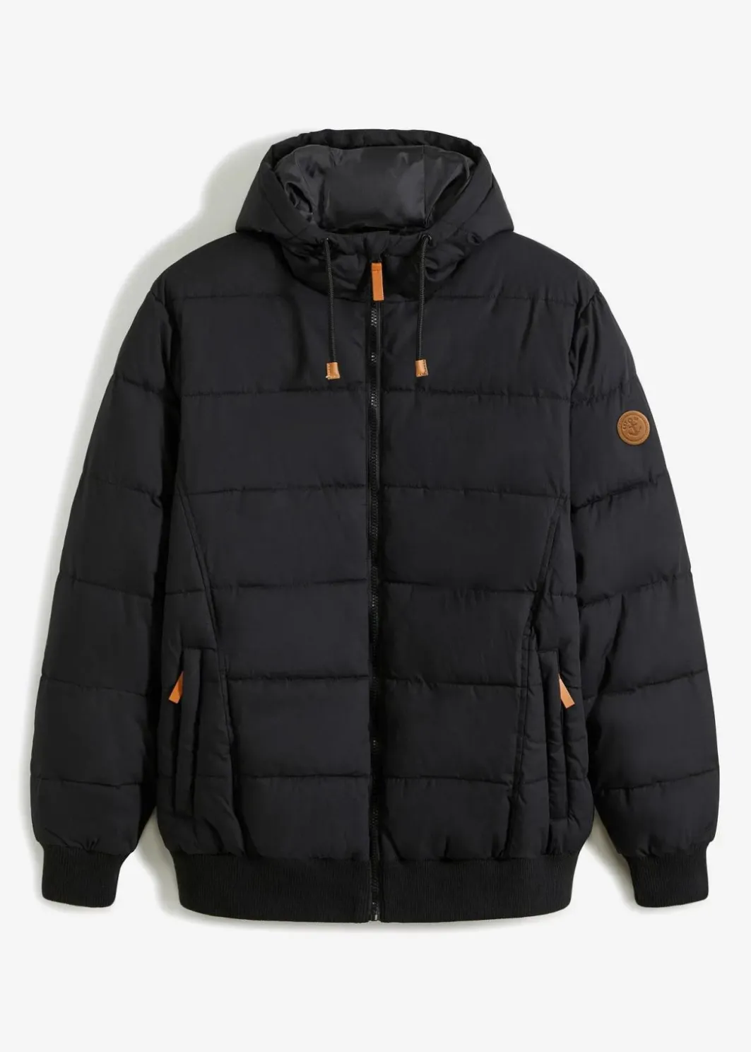 Hot wattierte Steppjacke in Blousonform Herren Jacken & Mäntel|Große Größen