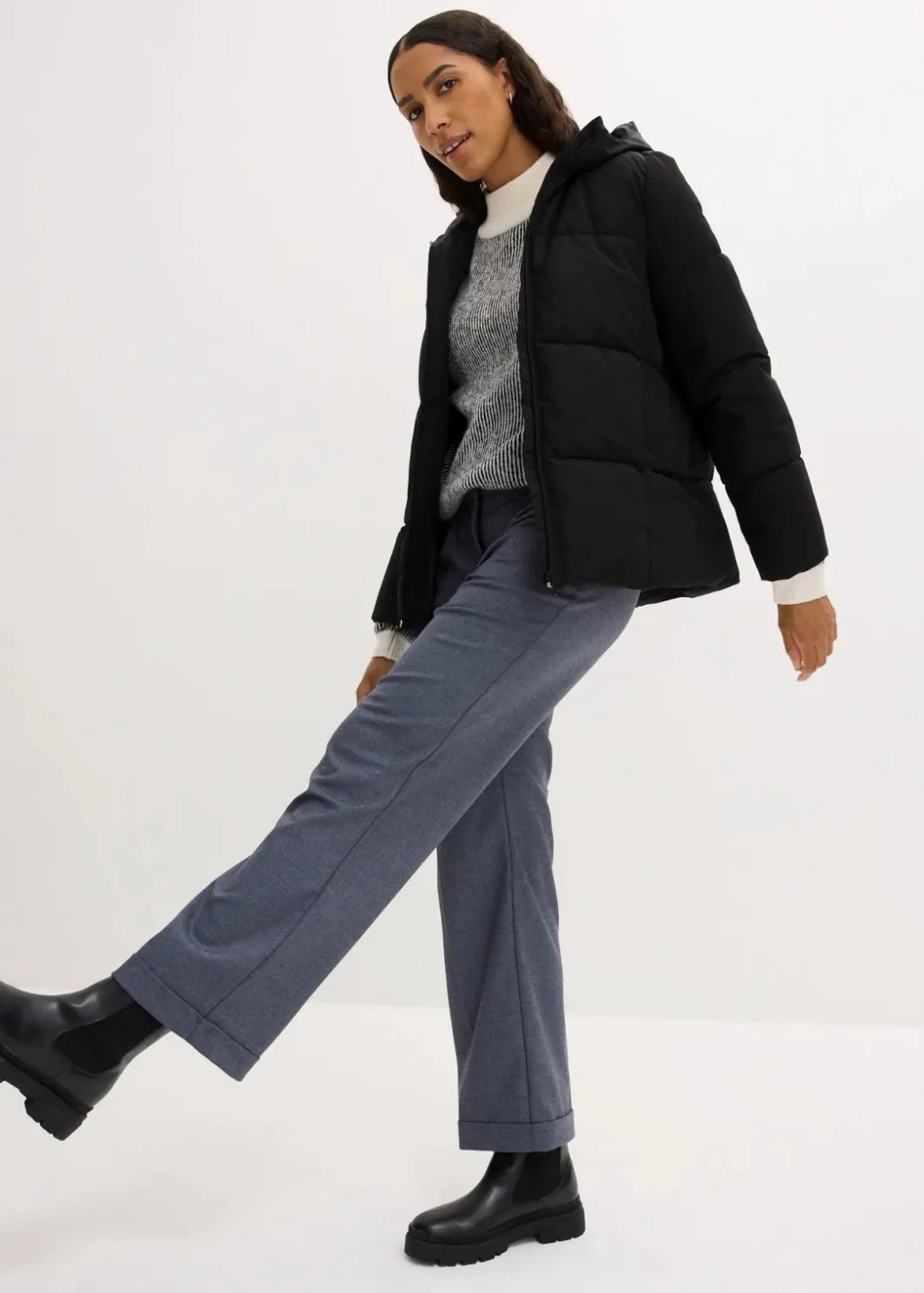 Online Wattierte Steppjacke, kurz Damen Bekleidung·Hosen|Jacken & Mäntel