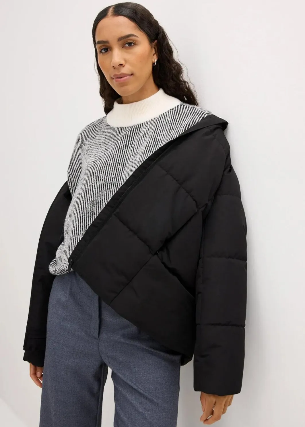 Online Wattierte Steppjacke, kurz Damen Bekleidung·Hosen|Jacken & Mäntel