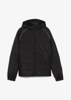 Herren bonprix Große Größen|Outdoorbekleidung|wattierte Steppjacke mit Kapuze