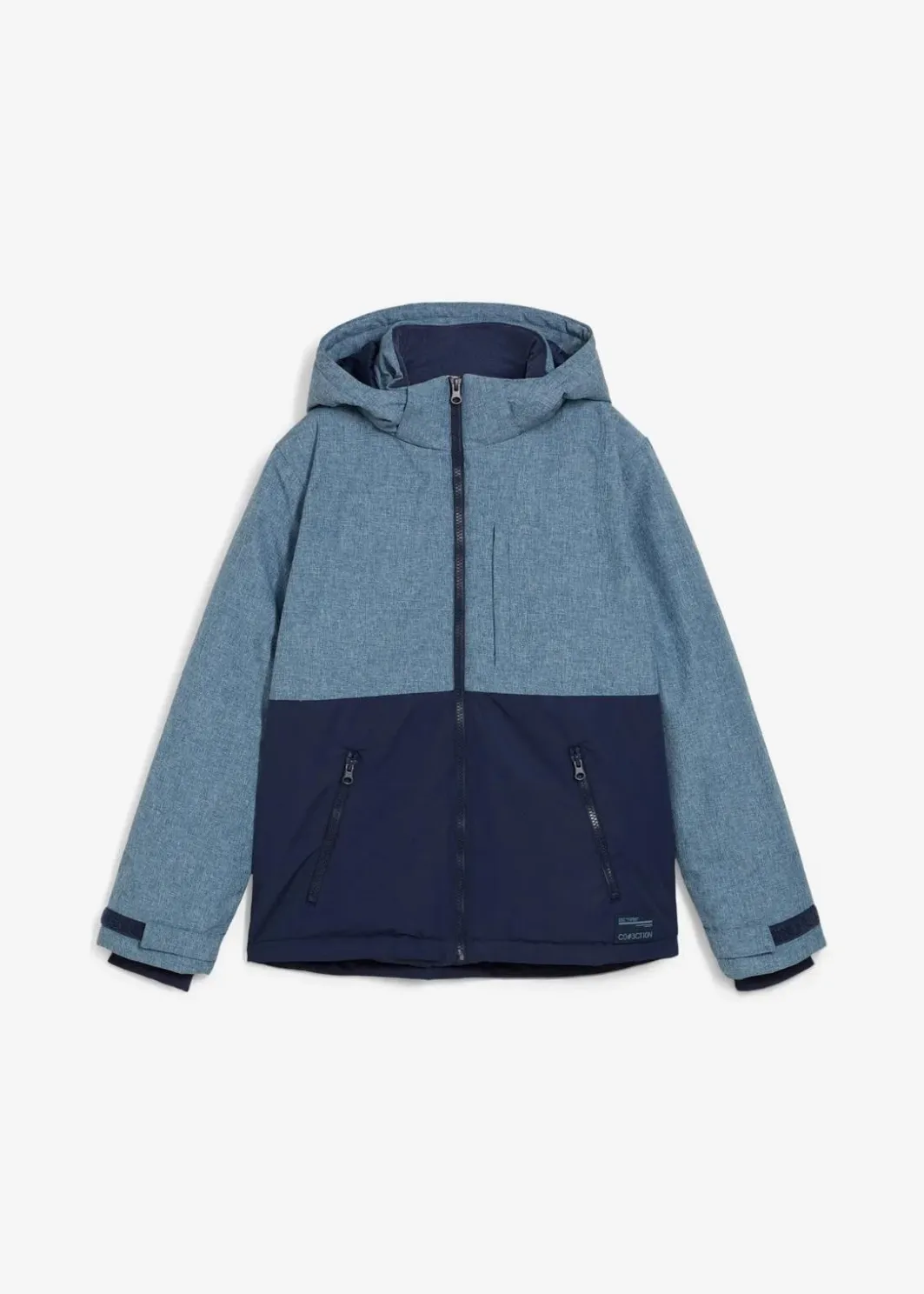 Kinder bonprix Jungen 9-16 Jahre·Jacken & Outdoor|wattierte Winterjacke im Colourblocking mit Kapuze