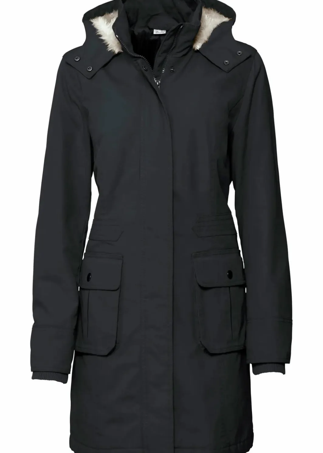 Hot Wattierter Baumwoll-Parka Damen Bekleidung·Hosen|Jacken & Mäntel