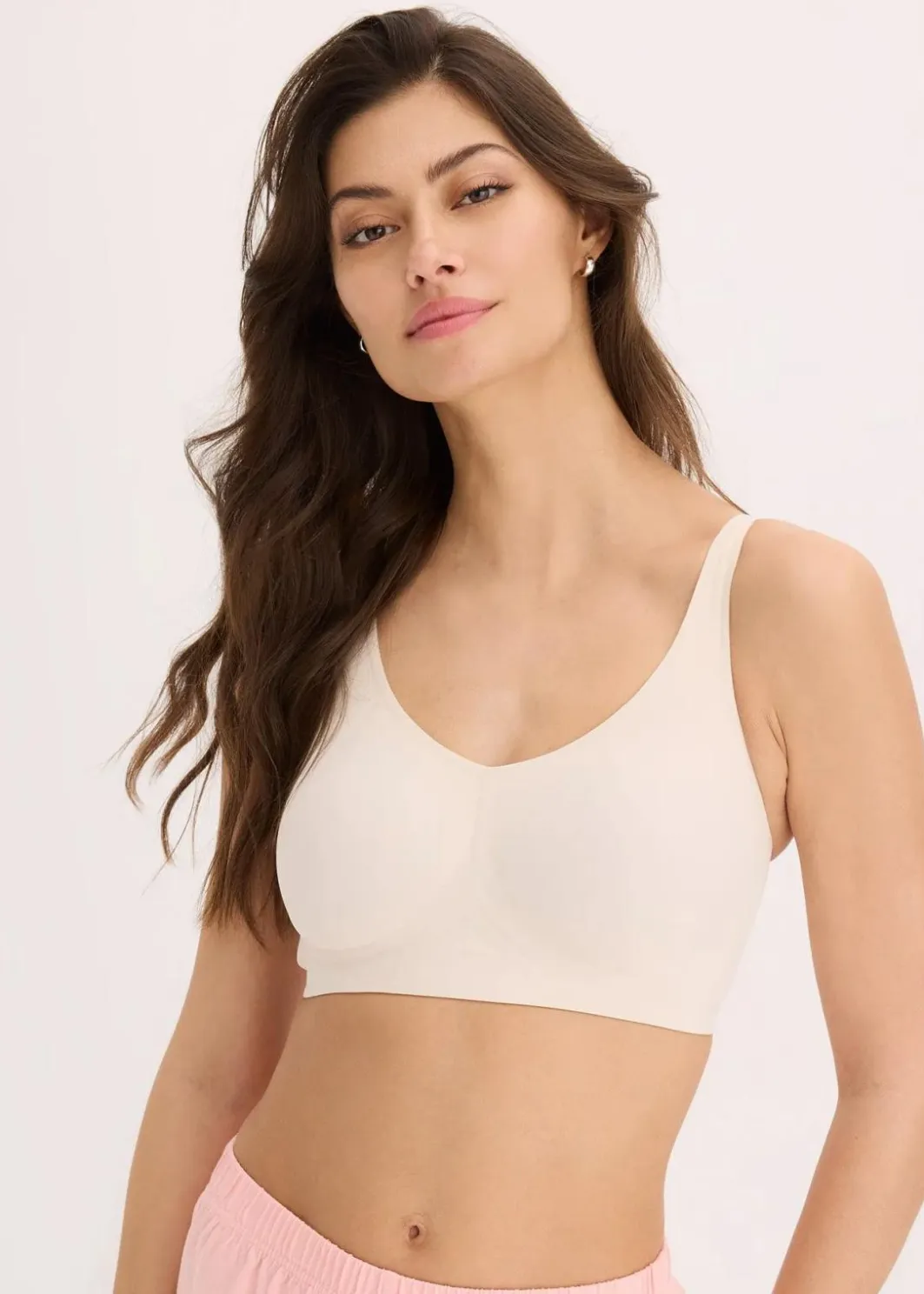 Clearance Wattierter Feel Comfort Lasercut T-Shirt BH ohne Bügel Damen Seamless|Bhs