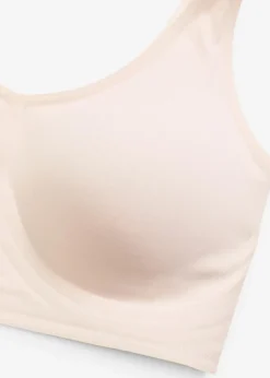 Clearance Wattierter Feel Comfort Lasercut T-Shirt BH ohne Bügel Damen Seamless|Bhs