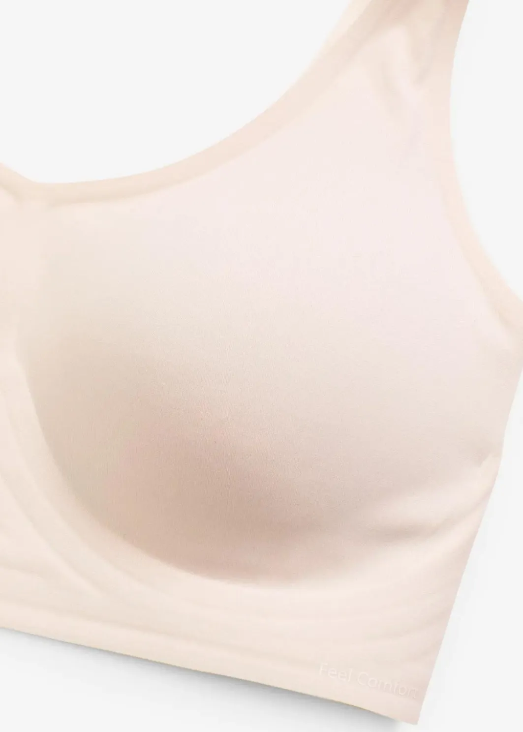 Clearance Wattierter Feel Comfort Lasercut T-Shirt BH ohne Bügel Damen Seamless|Bhs