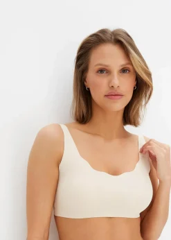 Damen bonprix Bhs|Seamless|​​​​Wattierter Feel Comfort Lasercut T-Shirt BH ohne Bügel