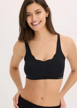 Damen bonprix Seamless|Bhs|​​​​Wattierter Feel Comfort Lasercut T-Shirt BH ohne Bügel