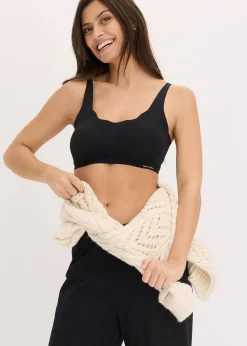 Damen bonprix Seamless|Bhs|​​​​Wattierter Feel Comfort Lasercut T-Shirt BH ohne Bügel