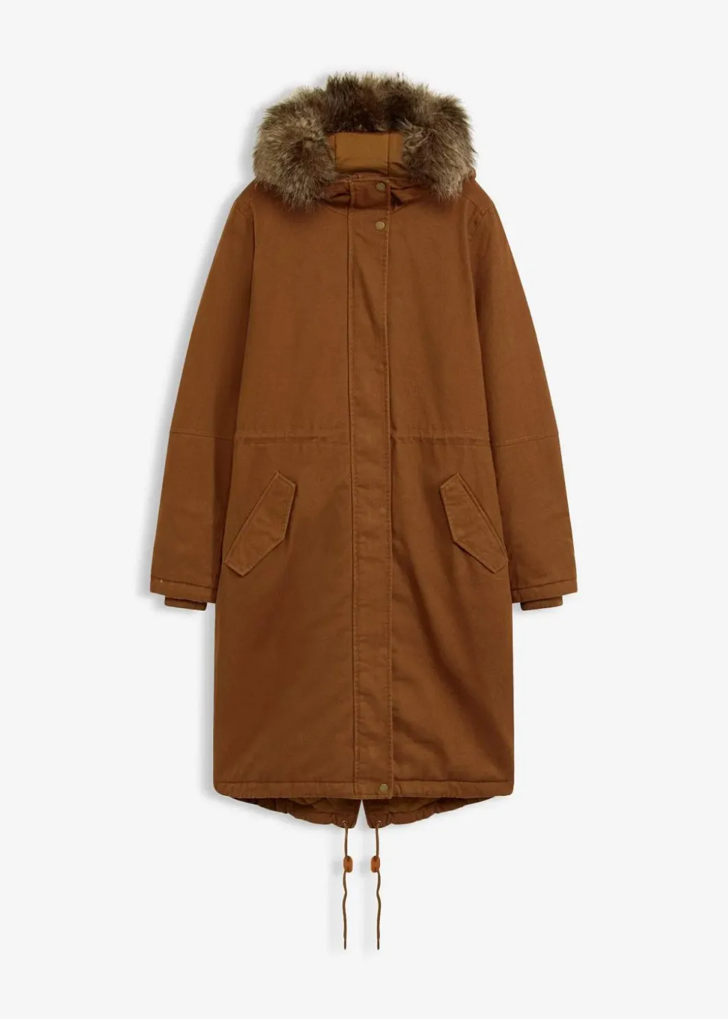 Damen bonprix Bekleidung·Hosen|Jacken & Mäntel|Wattierter Long-Parka