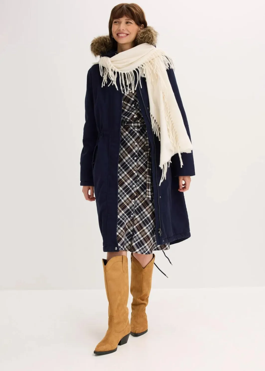 Hot Wattierter Long-Parka Damen Jacken & Mäntel|Bekleidung·Hosen