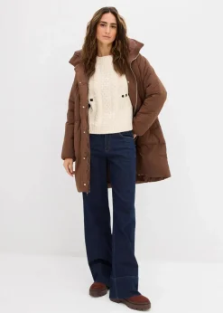 Damen bonprix Nachhaltigere Materialien|Jacken & Mäntel|Wattierter Steppmantel