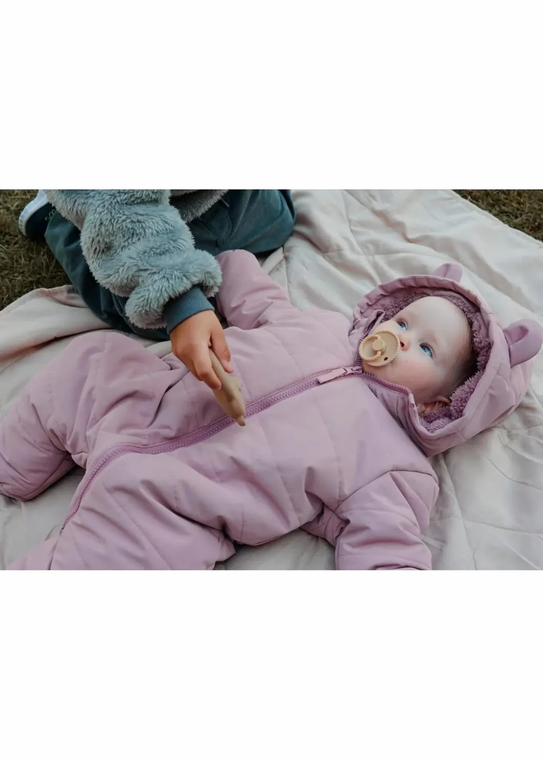 New Wattierter wasserabweisender Overall mit Teddyfleece Kinder Jacken & Outdoor|Overalls & Sets