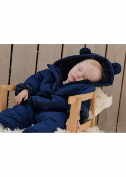 Kinder bonprix Overalls & Sets|Jacken & Outdoor|Wattierter wasserabweisender Overall mit Teddyfleece