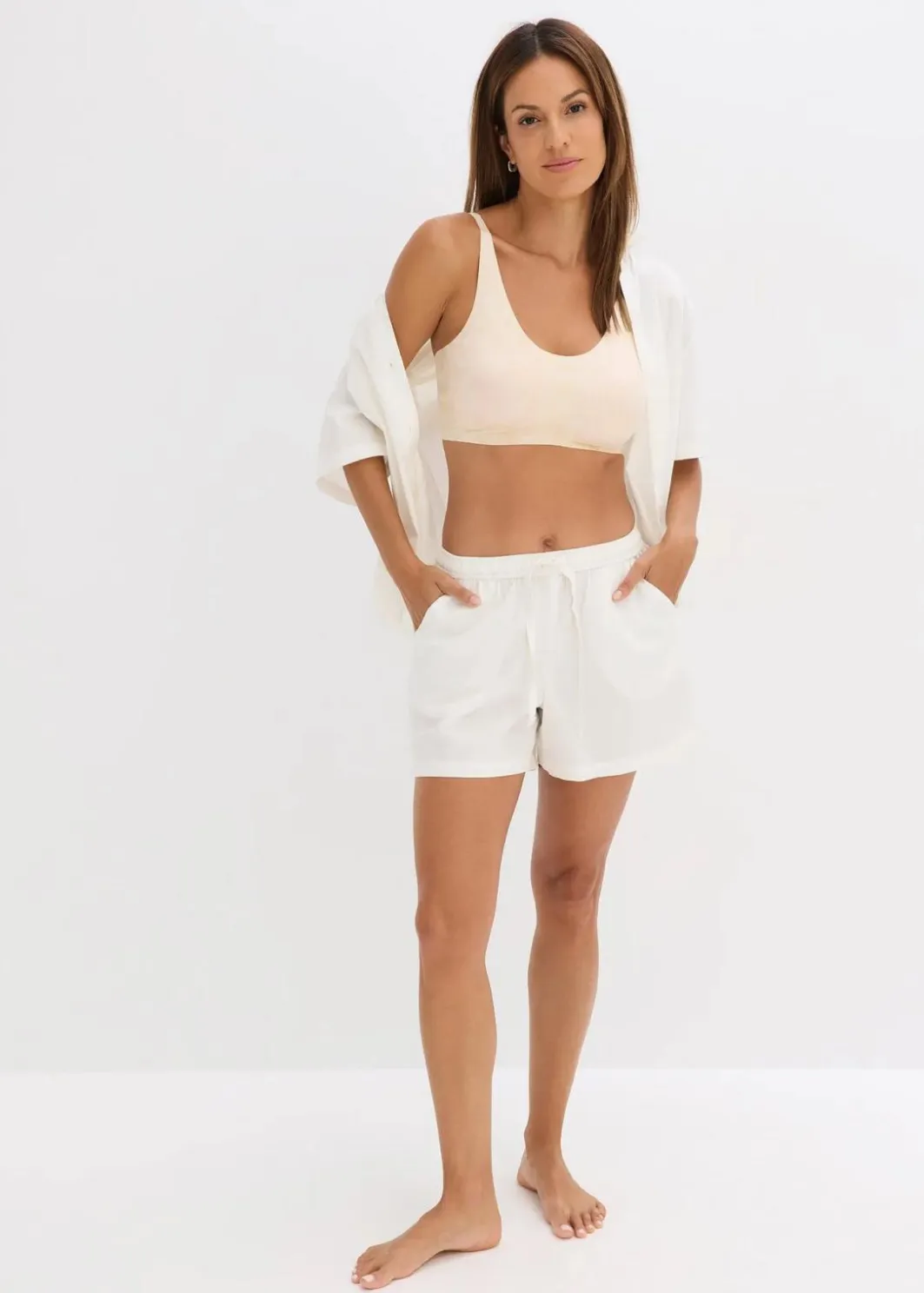 Damen bonprix Seamless|Basics|Wattiertes Feel Comfort Seamless Bralette