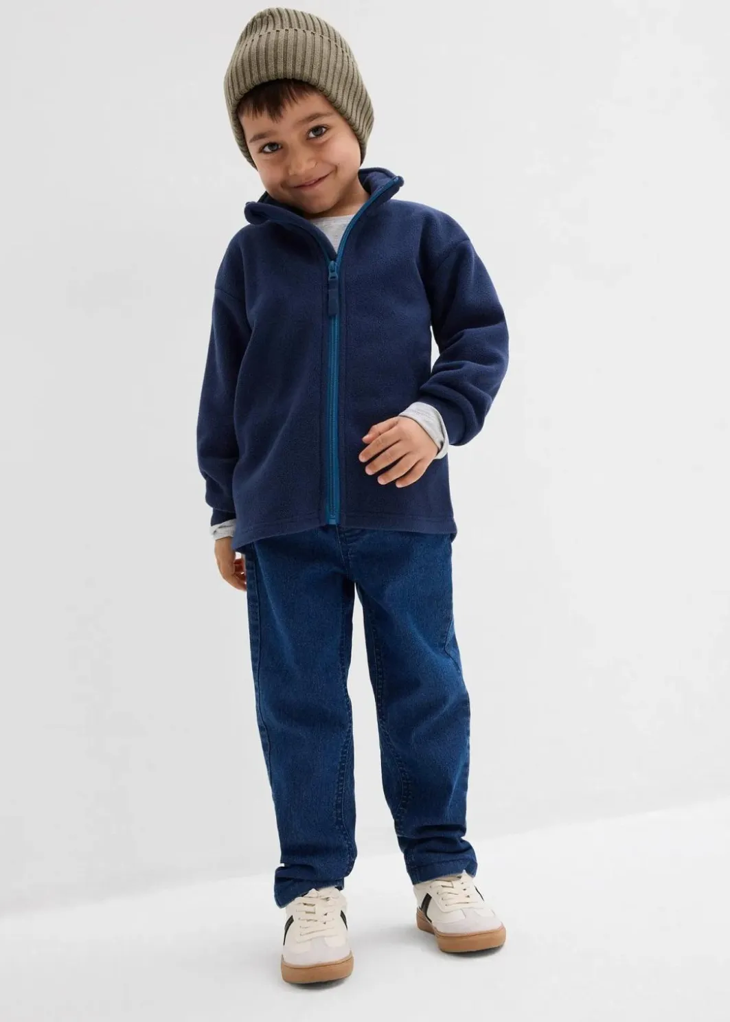 Kinder bonprix Jungen 2-8 Jahre·Sweat & Strick|weiche Fleecejacke