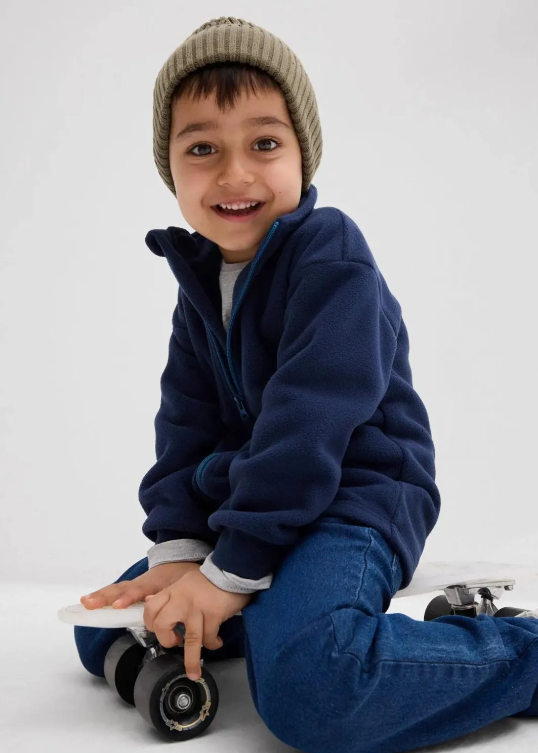 Kinder bonprix Jungen 2-8 Jahre·Sweat & Strick|weiche Fleecejacke