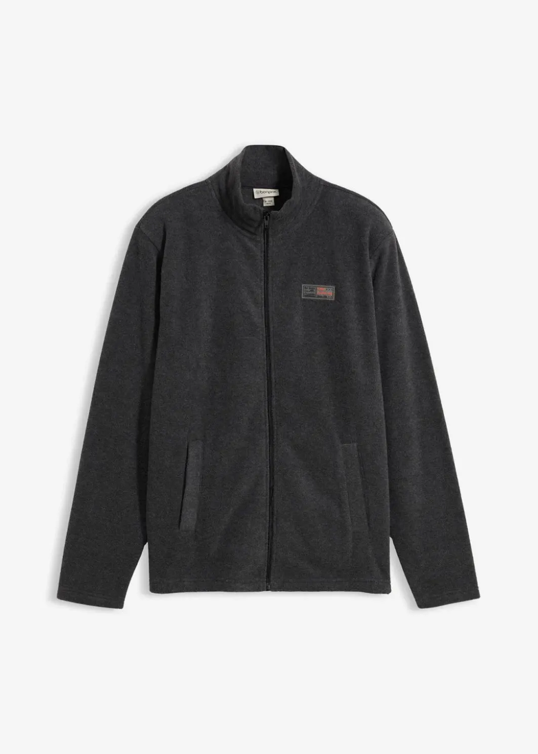 Discount weiche Fleecejacke mit Eingriffstaschen Herren Große Größen|Jacken & Mäntel