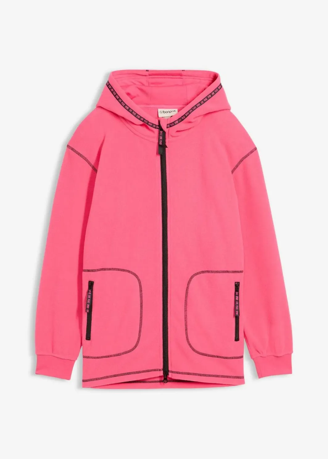 Kinder bonprix Mädchen 9-16 Jahre·Sweat & Strick|Mädchen 9-16 Jahre·Jacken & Outdoor|weiche Fleecejacke mit praktischen Reißverschlusstaschen