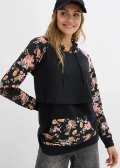 Damen bonprix Bekleidung·Blazer|Umstandsmode|Weiches 2-in-1 Umstands-und Stillsweatshirt