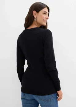 Damen bonprix Bekleidung·Blazer|Umstandsmode|weihnachtlicher Umstandspullover aus Bio-Baumwolle
