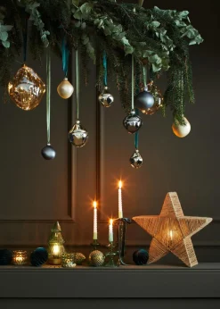 Clearance Weihnachtskugeln in organischen Formen (3er Pack) Weihnachtsdeko & -Textilien·Dekoration|Weihnachtsdeko & -Textilien·Weihnachtskugeln
