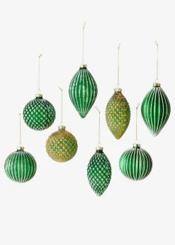 Best Weihnachtskugeln (8-tlg. Set) Wohnaccessoires|Weihnachtsdeko & -Textilien·Weihnachtskugeln