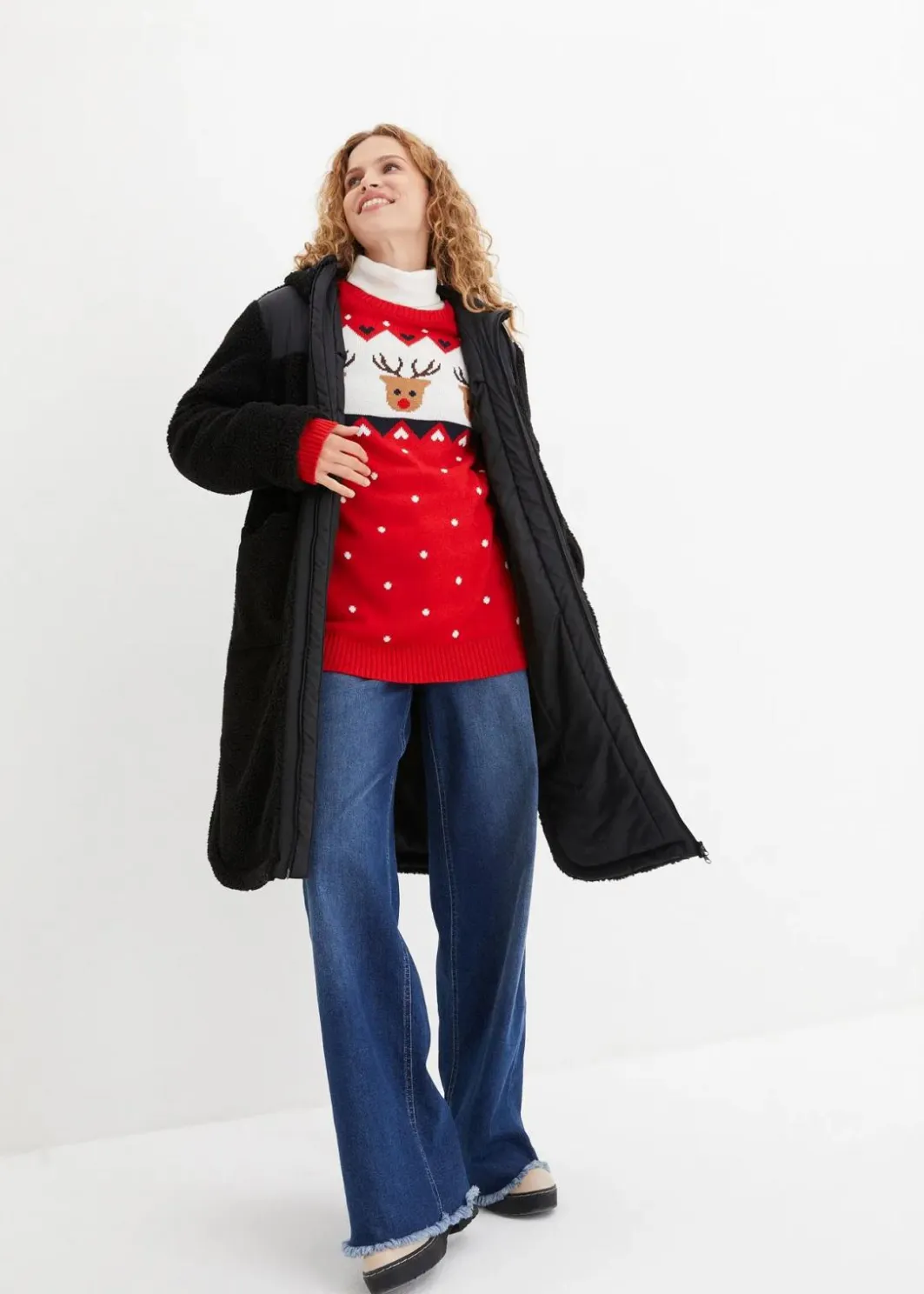 Damen bonprix Pullover & Strickjacken|Strickmode|Weihnachtspullover