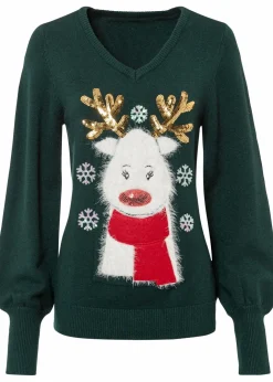 Clearance Weihnachts-Pullover Damen Bekleidung·Umstandsmode|Bekleidung·Jeans