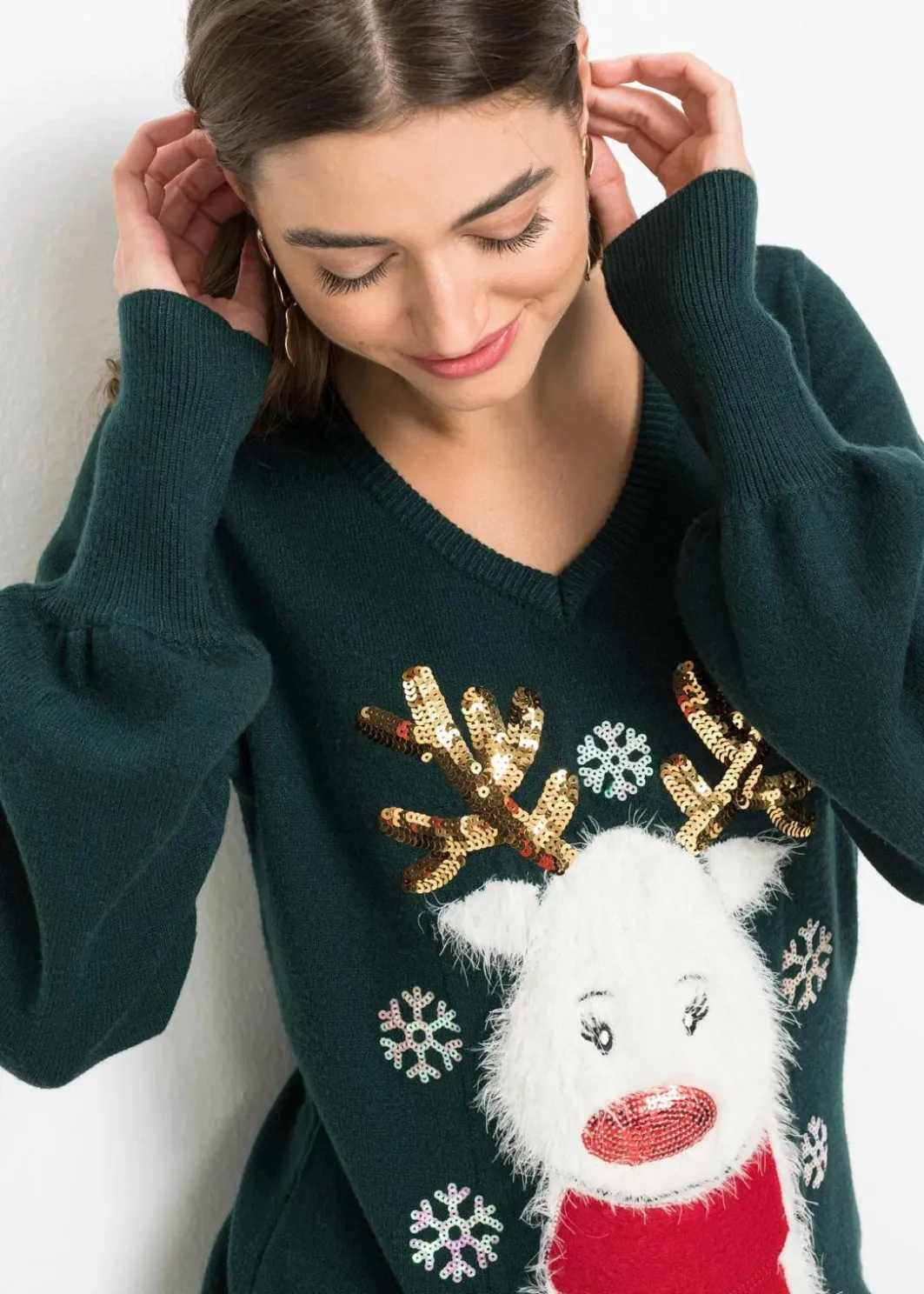 Clearance Weihnachts-Pullover Damen Bekleidung·Umstandsmode|Bekleidung·Jeans