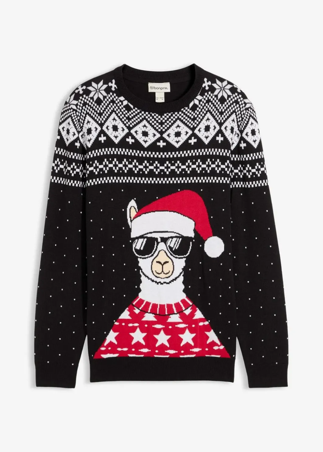 Online Weihnachtspullover aus weichem Baumwollmix Herren Große Größen|Pullover & Strickjacken