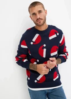 Online Weihnachtspullover mit Baumwolle Herren Große Größen|Pullover & Strickjacken
