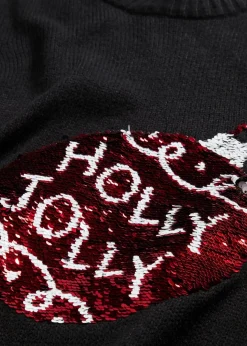 Sale Weihnachtspullover mit Wendepailletten Damen Bekleidung·Umstandsmode|Bekleidung·Jeans