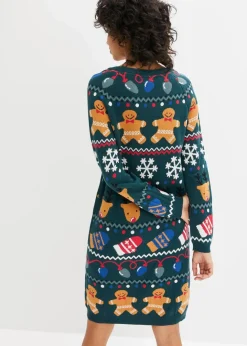 Damen bonprix Bekleidung·Umstandsmode|Kleider|Weihnachts-Strickkleid