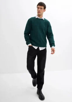 Herren bonprix Große Größen|Sweat|Weihnachtssweatshirt mit Tannenbaummotiv