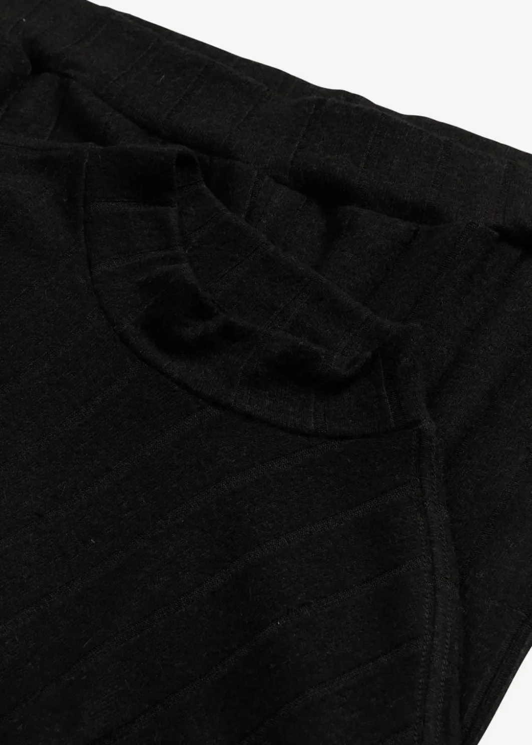 Hot Weit geschnittener Loungewear Hausanzug aus weicher Rippe Damen Homewear|Nachtwäsche