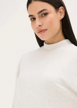 Damen bonprix Wäsche·Homewear|Wäsche·Nachtwäsche|Weit geschnittener Loungewear Hausanzug aus weicher Rippe