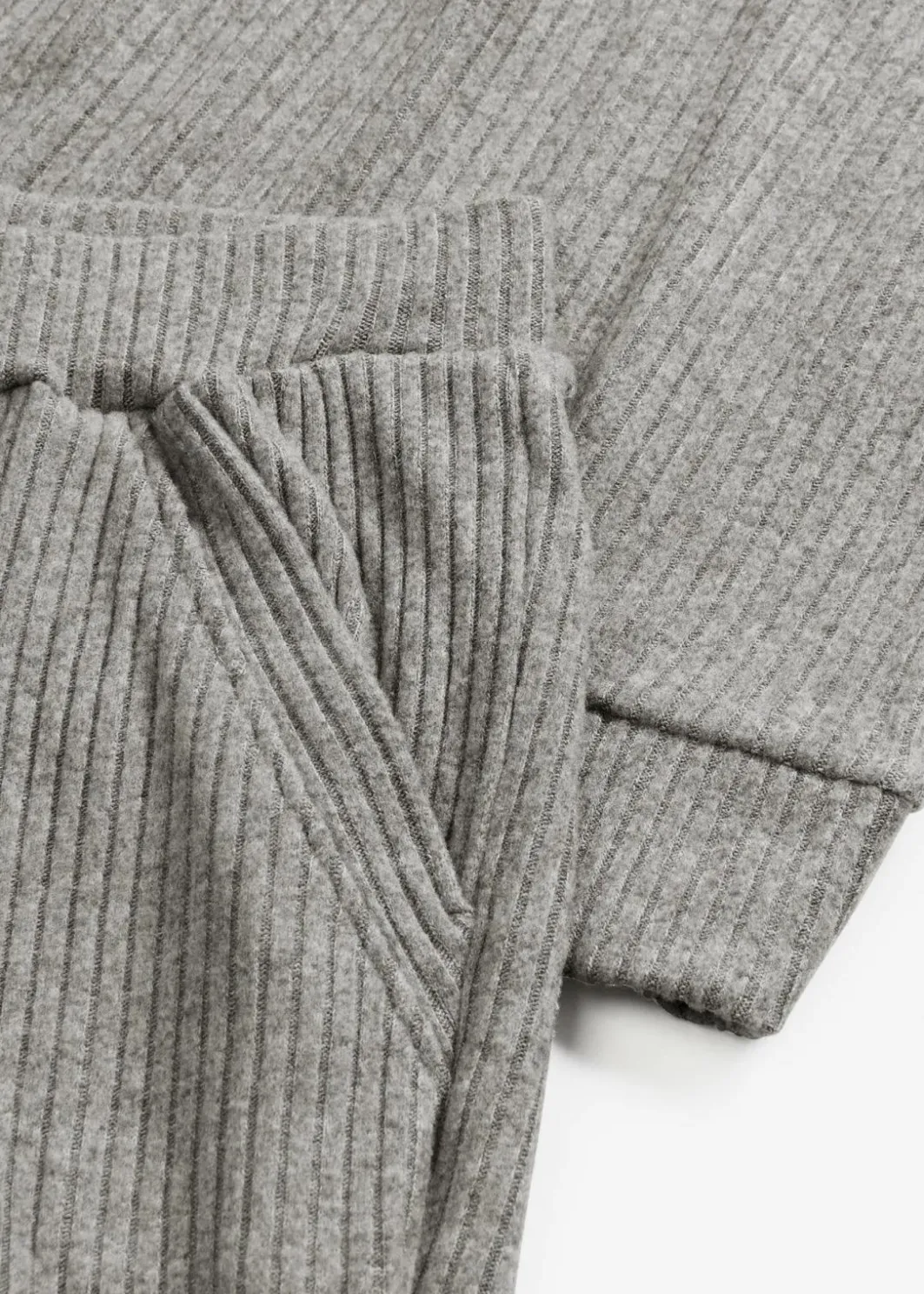 Damen bonprix Wäsche·Homewear|Wäsche·Nachtwäsche|Weit geschnittener Loungewear Hausanzug aus weicher Rippe