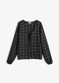 Best Weite Bluse aus softer Viskose Damen Zweiteiler & Sets|Blusen & Tuniken
