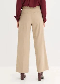 Damen bonprix Hosen|Bekleidung·Kleider|Weite Bundfaltenhose