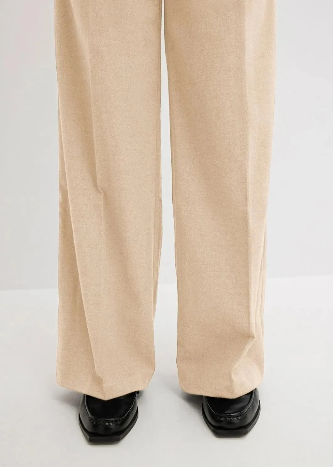 Damen bonprix Hosen|Bekleidung·Kleider|Weite Bundfaltenhose