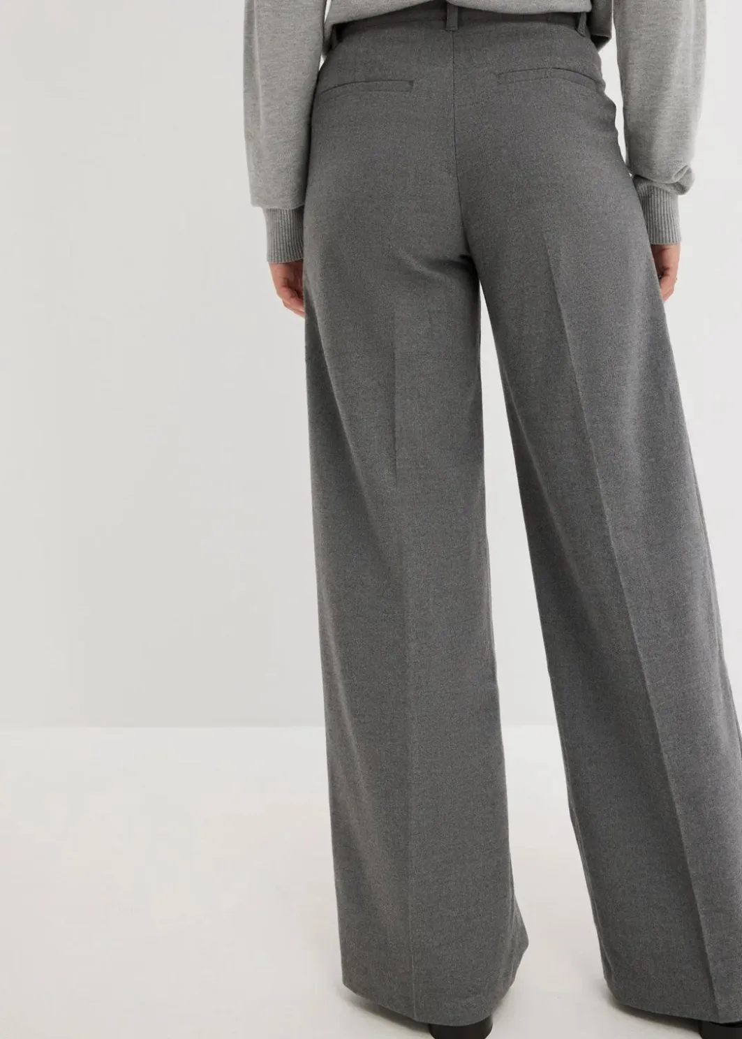Online Weite Bundfaltenhose Damen Bekleidung·Kleider|Hosen