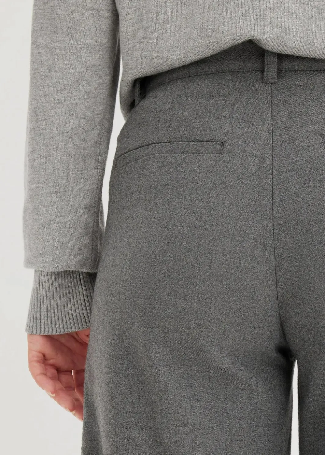 Online Weite Bundfaltenhose Damen Bekleidung·Kleider|Hosen