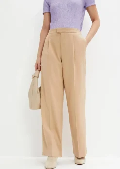 Online Weite Bundfaltenhose Damen Nachhaltigere Materialien|Hosen